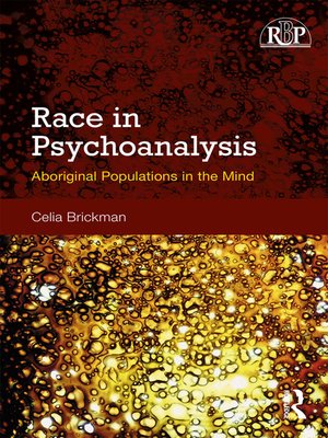 cover image of Race in Psychoanalysis
